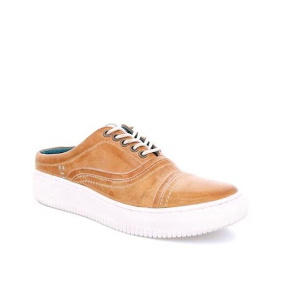 NEW ROAN Bed Stu Zania Sneaker Slip On Distressed Leather Tan Womens 7.5 - Picture 4 of 12